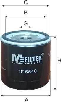 Mfilter TF 6540 - Eļļas filtrs ps1.lv