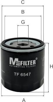 Mfilter TF 6547 - Eļļas filtrs ps1.lv