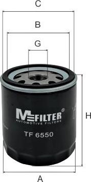 Mfilter TF 6550 - Eļļas filtrs ps1.lv