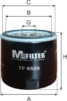 Mfilter TF 6509 - Eļļas filtrs ps1.lv