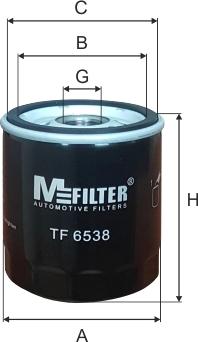 Mfilter TF 6538 - Eļļas filtrs ps1.lv
