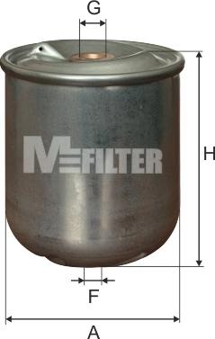 Mfilter TF 6524RC - Eļļas filtrs ps1.lv