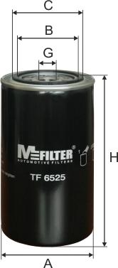 Mfilter TF 6525 - Eļļas filtrs ps1.lv