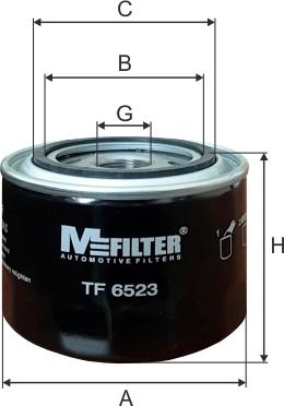 Mfilter TF 6523 - Eļļas filtrs ps1.lv