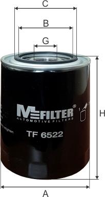 Mfilter TF 6522 - Eļļas filtrs ps1.lv