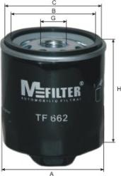 Mfilter TF 662 - Eļļas filtrs ps1.lv