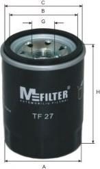 Mfilter TF 27 - Eļļas filtrs ps1.lv