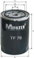 Mfilter TF 76 - Eļļas filtrs ps1.lv