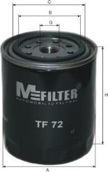 Mfilter TF 72 - Eļļas filtrs ps1.lv
