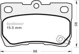 BOSCH 494253 - Bremžu uzliku kompl., Disku bremzes ps1.lv