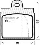 Spidan 0.080053 - Bremžu uzliku kompl., Disku bremzes ps1.lv