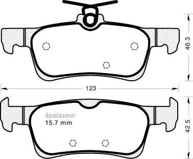 TRW Engine Component GDB2055 - Bremžu uzliku kompl., Disku bremzes ps1.lv