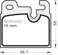 Magneti Marelli BP0715 - Bremžu uzliku kompl., Disku bremzes ps1.lv