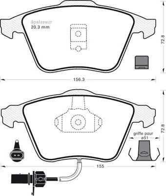 Brembo 7B31471 - Bremžu uzliku kompl., Disku bremzes ps1.lv