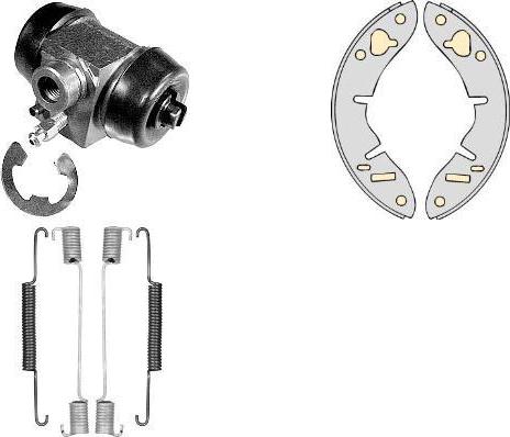 MGA K531409 - Bremžu loku komplekts ps1.lv