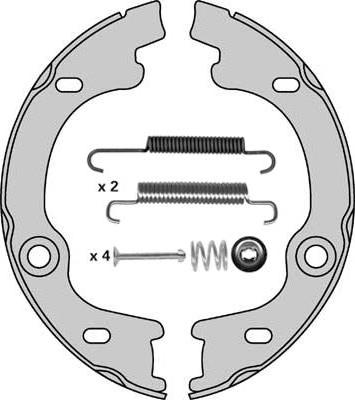 MGA M923R - Bremžu loku kompl., Stāvbremze ps1.lv