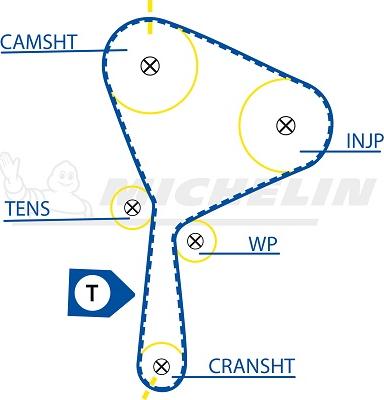 MICHELIN EngineParts SMATB0078 - Zobsiksna ps1.lv