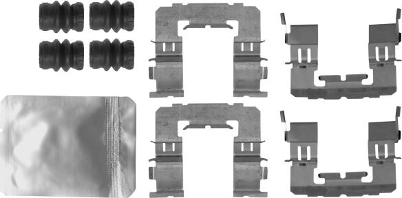 Mintex MBA1891 - Piederumu komplekts, Disku bremžu uzlikas ps1.lv