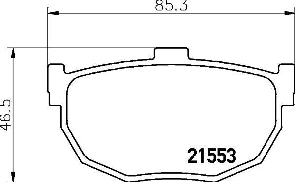 Mintex MDB1450 - Bremžu uzliku kompl., Disku bremzes ps1.lv