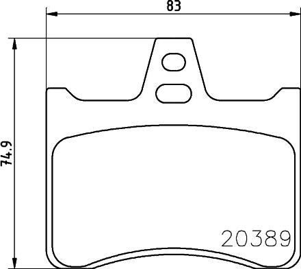 Mintex MDB1135 - Bremžu uzliku kompl., Disku bremzes ps1.lv