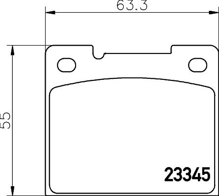 Mintex MDB1723 - Bremžu uzliku kompl., Disku bremzes ps1.lv