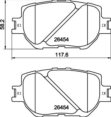 Brembo BP43380 - Bremžu uzliku kompl., Disku bremzes ps1.lv