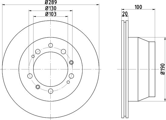 Stellox 6020-3610K-SX - Bremžu diski ps1.lv