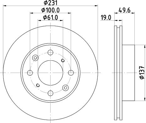 Breco BS 7895 - Bremžu diski ps1.lv