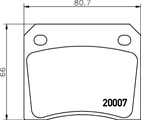 Mintex MGB521 - Bremžu uzliku kompl., Disku bremzes ps1.lv