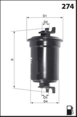 MISFAT E139 - Degvielas filtrs ps1.lv