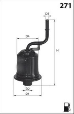 MISFAT E142 - Degvielas filtrs ps1.lv