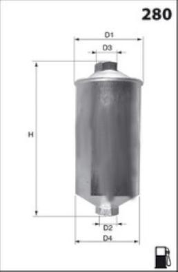 MISFAT E147 - Degvielas filtrs ps1.lv