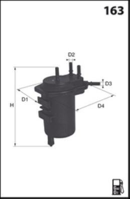 MISFAT F121A - Degvielas filtrs ps1.lv