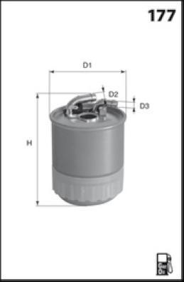 MISFAT M675 - Degvielas filtrs ps1.lv