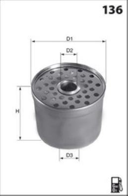 MISFAT M373 - Degvielas filtrs ps1.lv