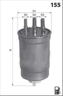 MISFAT M528 - Degvielas filtrs ps1.lv