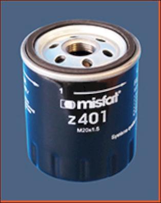 MISFAT Z401 - Eļļas filtrs ps1.lv