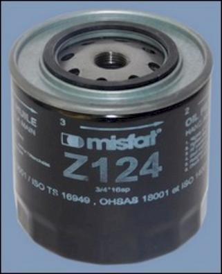 MISFAT Z124 - Eļļas filtrs ps1.lv