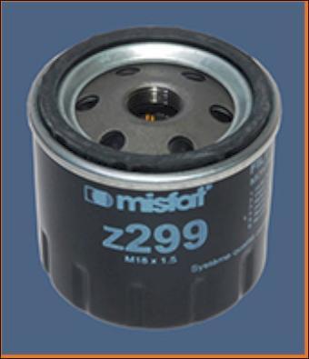 MISFAT Z299 - Eļļas filtrs ps1.lv