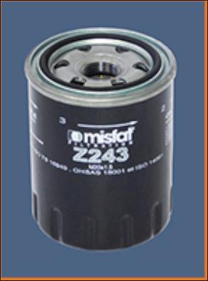 MISFAT Z243 - Eļļas filtrs ps1.lv