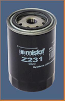 MISFAT Z231 - Eļļas filtrs ps1.lv