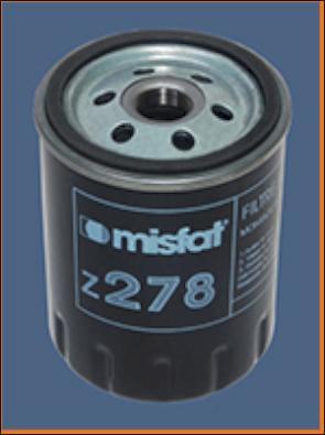 MISFAT Z278 - Eļļas filtrs ps1.lv