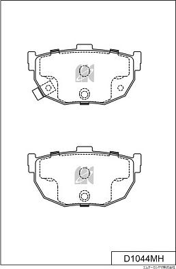 Magneti Marelli T0391MM - Bremžu uzliku kompl., Disku bremzes ps1.lv