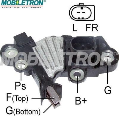 Mobiletron VR-B029 - Ģeneratora sprieguma regulators ps1.lv