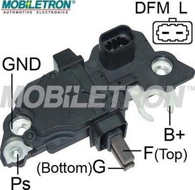 Mobiletron VR-B160 - Ģeneratora sprieguma regulators ps1.lv