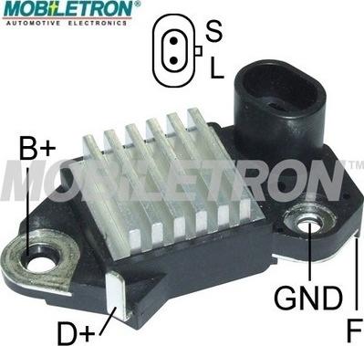 Mobiletron VR-D740 - Ģeneratora sprieguma regulators ps1.lv