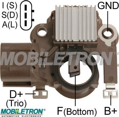 Mobiletron VR-H2009-43 - Ģeneratora sprieguma regulators ps1.lv