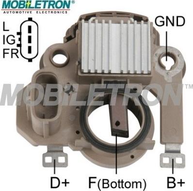 Mobiletron VR-H2009-62 - Ģeneratora sprieguma regulators ps1.lv