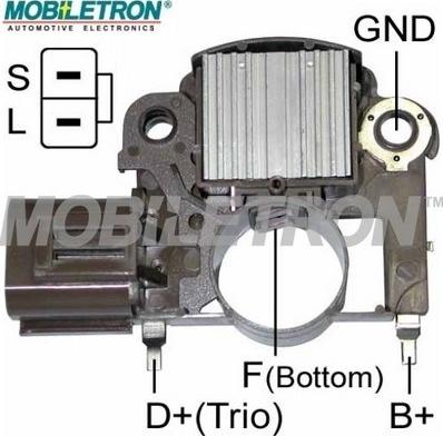 Mobiletron VR-H2009-103 - Ģeneratora sprieguma regulators ps1.lv