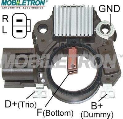 Mobiletron VR-H2009-205B - Ģeneratora sprieguma regulators ps1.lv